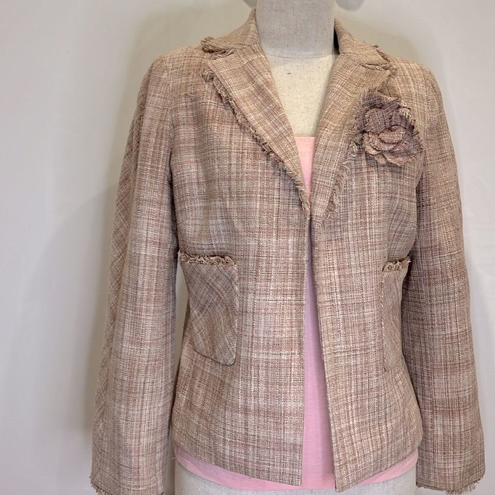 BCBG MaxAzria Silk Jacket